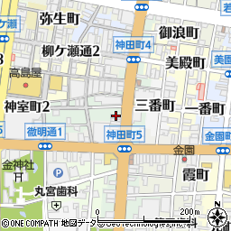 日式洋食酒場キッコウ周辺の地図