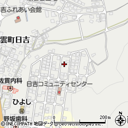 島根県松江市八雲町日吉333-126周辺の地図