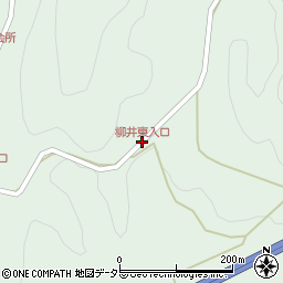 柳井東入口周辺の地図