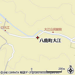 兵庫県養父市八鹿町大江428周辺の地図