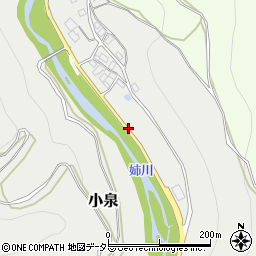 滋賀県米原市小泉周辺の地図