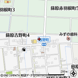 ファミリーマート各務原吉野町店周辺の地図