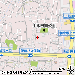 神奈川県横浜市泉区上飯田町965周辺の地図