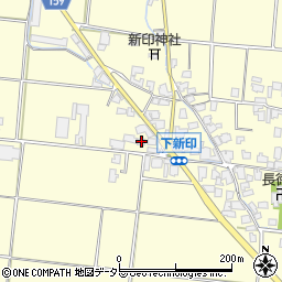 鳥取県米子市下新印430周辺の地図