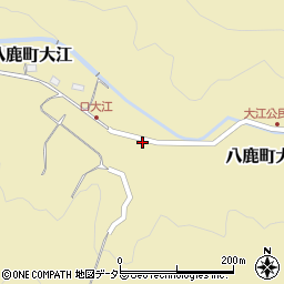 兵庫県養父市八鹿町大江354周辺の地図