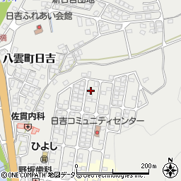 島根県松江市八雲町日吉333-98周辺の地図