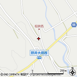 岐阜県恵那市三郷町野井1622周辺の地図