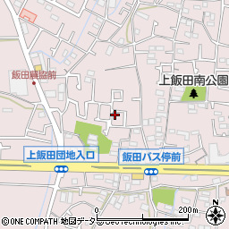 神奈川県横浜市泉区上飯田町1086-11周辺の地図