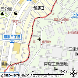 ローソン戸塚工業団地前店周辺の地図