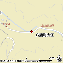 兵庫県養父市八鹿町大江420周辺の地図