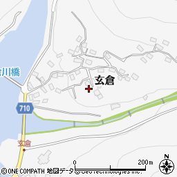 神奈川県足柄上郡山北町玄倉191周辺の地図