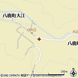 兵庫県養父市八鹿町大江237周辺の地図