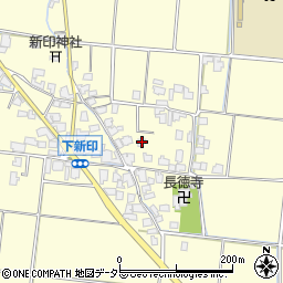 鳥取県米子市下新印86-2周辺の地図