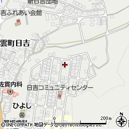 島根県松江市八雲町日吉333-127周辺の地図