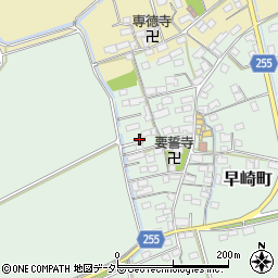 滋賀県長浜市早崎町1167周辺の地図