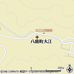 兵庫県養父市八鹿町大江604周辺の地図