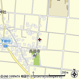 鳥取県米子市下新印63周辺の地図