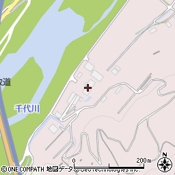 鳥取県　林業試験場周辺の地図