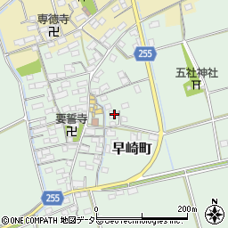 滋賀県長浜市早崎町1010周辺の地図