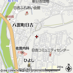 島根県松江市八雲町日吉333-224周辺の地図