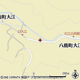 兵庫県養父市八鹿町大江352周辺の地図