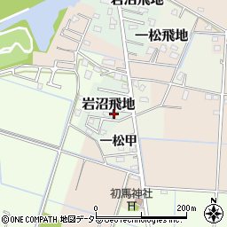 千葉県長生郡長生村岩沼飛地1981-19周辺の地図