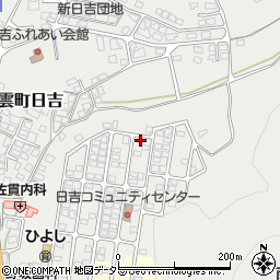 島根県松江市八雲町日吉333-128周辺の地図