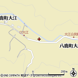 兵庫県養父市八鹿町大江350周辺の地図