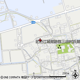 中川京染店周辺の地図