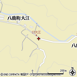 兵庫県養父市八鹿町大江232周辺の地図