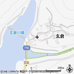 神奈川県足柄上郡山北町玄倉168-2周辺の地図