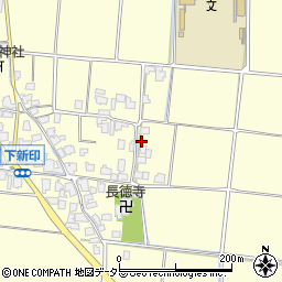 鳥取県米子市下新印62周辺の地図