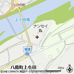兵庫県養父市八鹿町上小田771周辺の地図