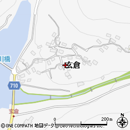 神奈川県足柄上郡山北町玄倉298周辺の地図