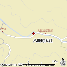 兵庫県養父市八鹿町大江423周辺の地図