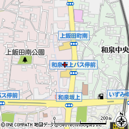 神奈川県横浜市泉区上飯田町985周辺の地図