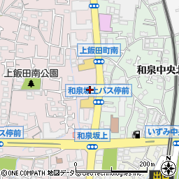 神奈川県横浜市泉区上飯田町988周辺の地図