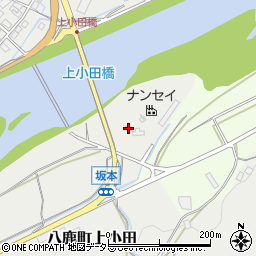 兵庫県養父市八鹿町上小田770周辺の地図