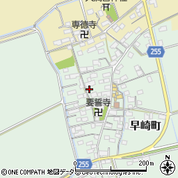 滋賀県長浜市早崎町1152周辺の地図