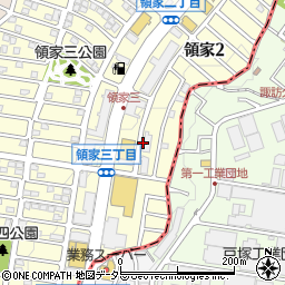 神奈川県横浜市泉区領家2丁目周辺の地図