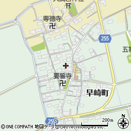 滋賀県長浜市早崎町1157周辺の地図