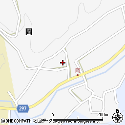 鳥取県倉吉市岡161周辺の地図
