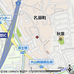神奈川県横浜市戸塚区名瀬町75周辺の地図