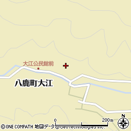 兵庫県養父市八鹿町大江659周辺の地図