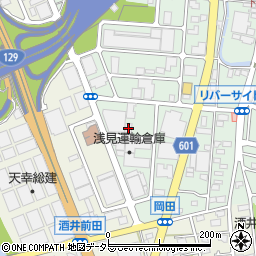 神奈川県厚木市岡田3196周辺の地図