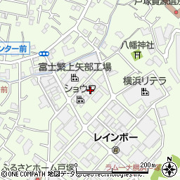 横浜共立鋼業株式会社　横浜第二工場周辺の地図