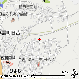 島根県松江市八雲町日吉333-228周辺の地図