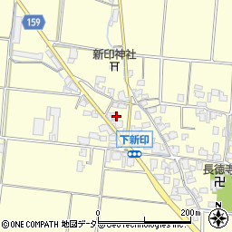 鳥取県米子市下新印110周辺の地図