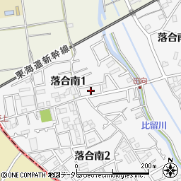 神奈川県綾瀬市落合南1丁目12周辺の地図