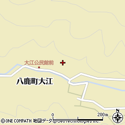 兵庫県養父市八鹿町大江654周辺の地図